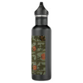 William Morris Trellis Wallpaper Art Trinkflasche (Rechts)