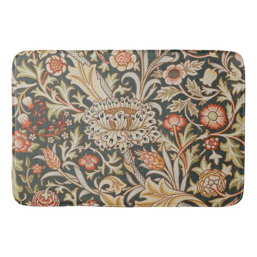 William Morris Trent Garden Blume Classic Botanic Badematte (Vorderseite)