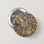William Morris Trent Garden Blume Classic Botanic Button (Vorne & Hinten)