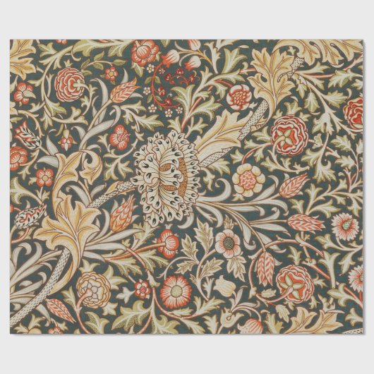 William Morris Trent Garden Blume Classic Botanic Geschenkpapier (Flach)