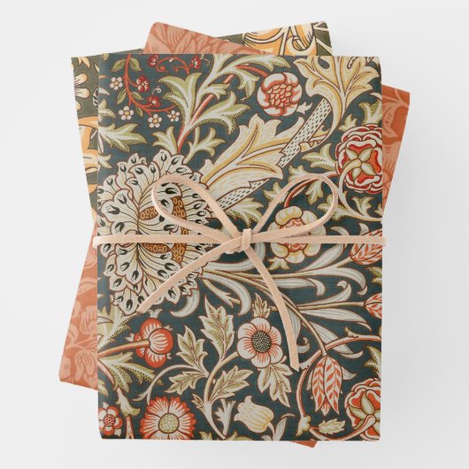 William Morris Trent Garden Blume Classic Botanic Geschenkpapier Set (Beispiel)