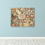 William Morris Trent Garden Blume Classic Botanic Leinwanddruck (Insitu (Holzboden))