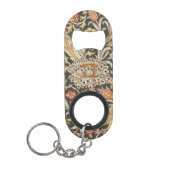 William Morris Trent Garden Blume Classic Botanic Mini Flaschenöffner (Vorderseite)