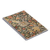 William Morris Trent Garden Blume Classic Botanic Notizblock (Rechte Seite)
