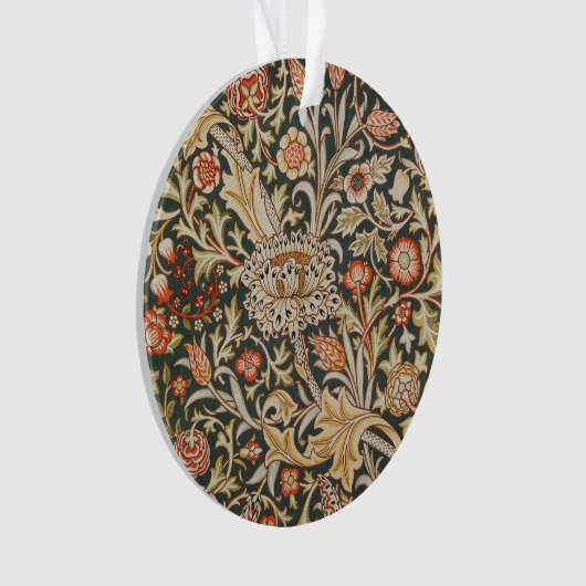 William Morris Trent Garden Blume Classic Botanic Ornament (Vorderseite)