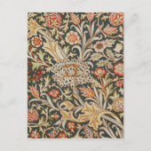 William Morris Trent Garden Blume Classic Botanic Postkarte (Vorderseite)