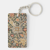 William Morris Trent Garden Blume Classic Botanic Schlüsselanhänger (Rückseite)