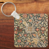 William Morris Trent Garden Blume Classic Botanic Schlüsselanhänger (Vorderseite)