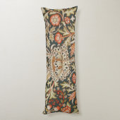 William Morris Trent Garden Blume Classic Botanic Seitenschläferkissen (Rückseite (Vertikal))