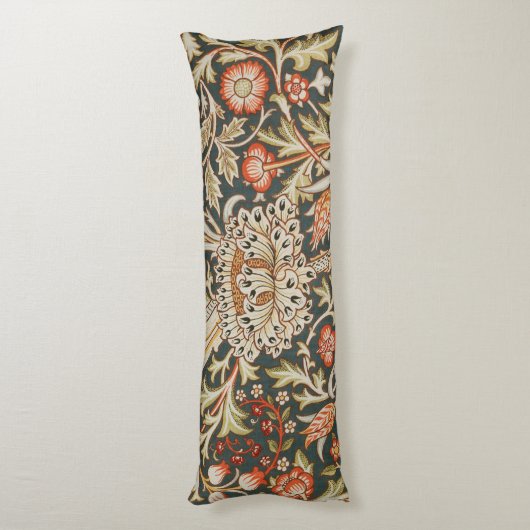 William Morris Trent Garden Blume Classic Botanic Seitenschläferkissen (Rückseite (Vertikal))