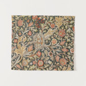 William Morris Trent Garden Blume Classic Botanic Wandteppich (Vorderseite (Horizontal))