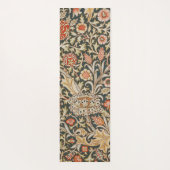 William Morris Trent Garden Blume Classic Botanic Yogamatte (Rückseite)