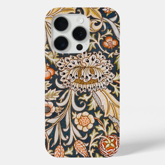 William Morris Trent Garden Blume Pattern Classic Case-Mate iPhone Hülle (Rückseite)