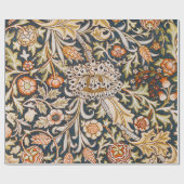 William Morris Trent Garden Blume Pattern Classic Geschenkpapier (Flach)