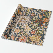 William Morris Trent Garden Blume Pattern Classic Geschenkpapier (Ungerollt)