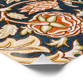 William Morris Trent Garden Blume Pattern Classic Poster (Ecke)