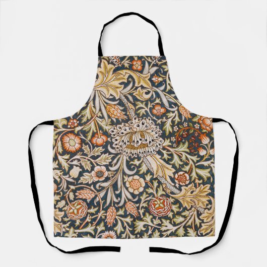 William Morris Trent Garden Blume Pattern Classic Schürze (Vorderseite)