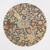 William Morris Trent Garden Flower Classic Botanic Etiketten (Design 2)