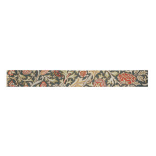 William Morris Trent Garten Blumen Classic Botanic Satinband