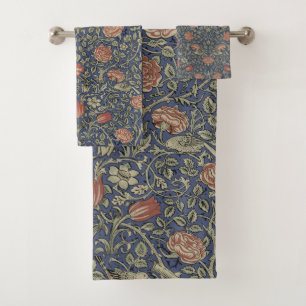 William Morris Tudor Rose Wallpaper Badhandtuch Set
