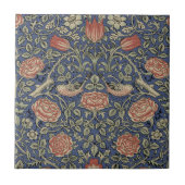 William Morris Tudor Rose Wallpaper Fliese (Vorderseite)