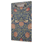 William Morris Tudor Rose Wallpaper Klemmbrett (Links)