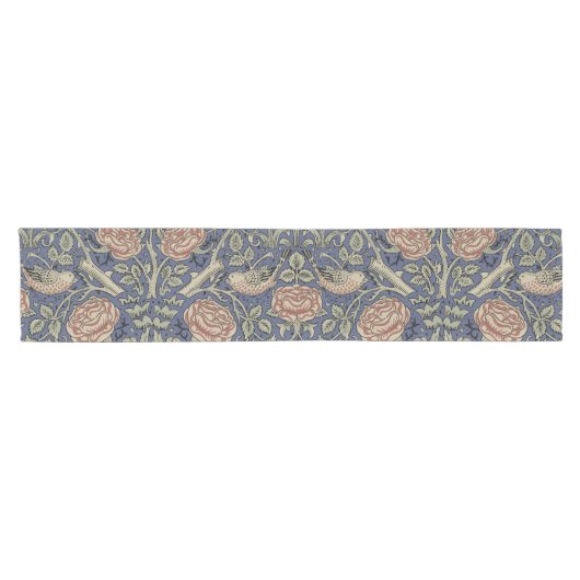 William Morris Tudor Rose Wallpaper Kurzer Tischläufer (Horizontal)