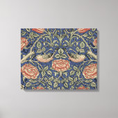 William Morris Tudor Rose Wallpaper Leinwanddruck (Vorderseite)