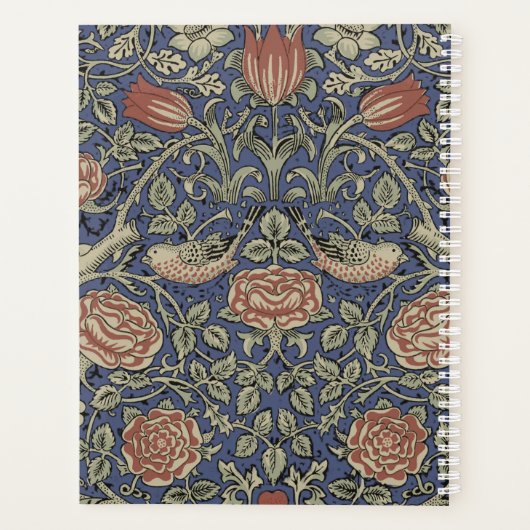 William Morris Tudor Rose Wallpaper Planer (Rückseite)