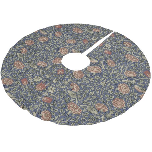 William Morris Tudor Rose Wallpaper Polyester Weihnachtsbaumdecke (Schrägansicht)