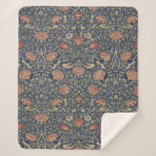 William Morris Tudor Rose Wallpaper Sherpadecke