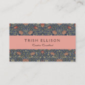 William Morris Tudor Rose Wallpaper Visitenkarte (Vorderseite)