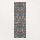 William Morris Tudor Rose Wallpaper Yogamatte (Rückseite)