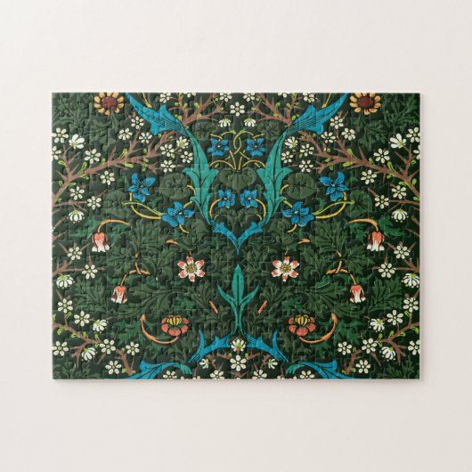 William Morris Tulip (1834-1896). Puzzle (Horizontal)