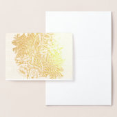 William Morris TULIP AND WILLOW GOLD Foil Card Folienkarte (Anzeige)