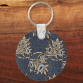 William morris tulip and willow tapestary pattern schlüsselanhänger (Vorderseite)