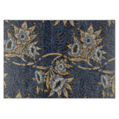 William morris tulip and willow tapestary pattern schneidebrett (Vorderseite)