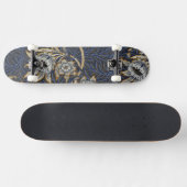 William morris tulip and willow tapestary pattern skateboard (Horizontal)