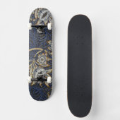 William morris tulip and willow tapestary pattern skateboard (Vorderseite)