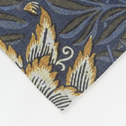 william morris tulip and willow tapestry pattern fleecedecke (Ecke)