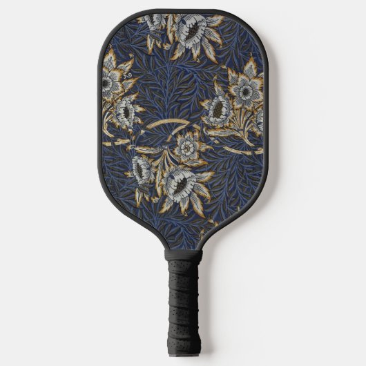 william morris tulip and willow tapestry pattern pickleball schläger (Vorderseite)