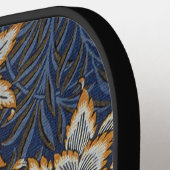 william morris tulip and willow tapestry pattern pickleball schläger (Linke Seite)