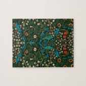 William Morris Tulip Floral Pattern Puzzle (Horizontal)