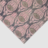 William Morris TULIP GRAMM UND PINK Tissue Paper Seidenpapier (Ausschnitt)