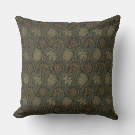 William Morris Tulip & Lily Throw Pillow Kissen