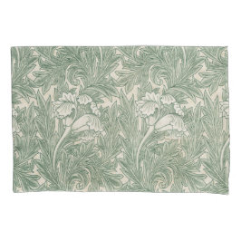 William Morris Tulip Pattern Sage Green Kissenbezug
