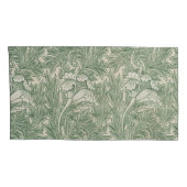 William Morris Tulip Pattern Sage Green Kissenbezug (Rückseite-Rechts)
