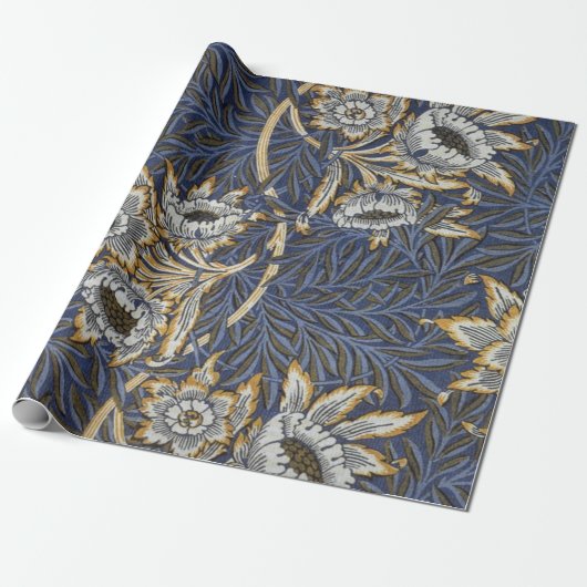 William Morris Tulip und Willow Floral Pattern Geschenkpapier (Ungerollt)