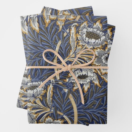 William Morris Tulip und Willow Floral Pattern Geschenkpapier Set (Beispiel)