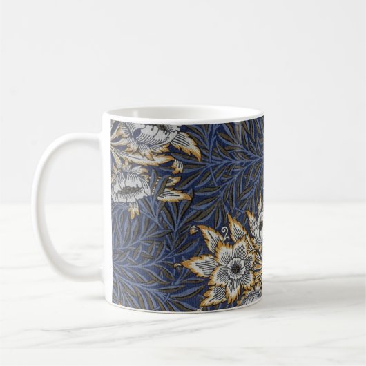 William Morris Tulip und Willow Floral Pattern Kaffeetasse (Links)